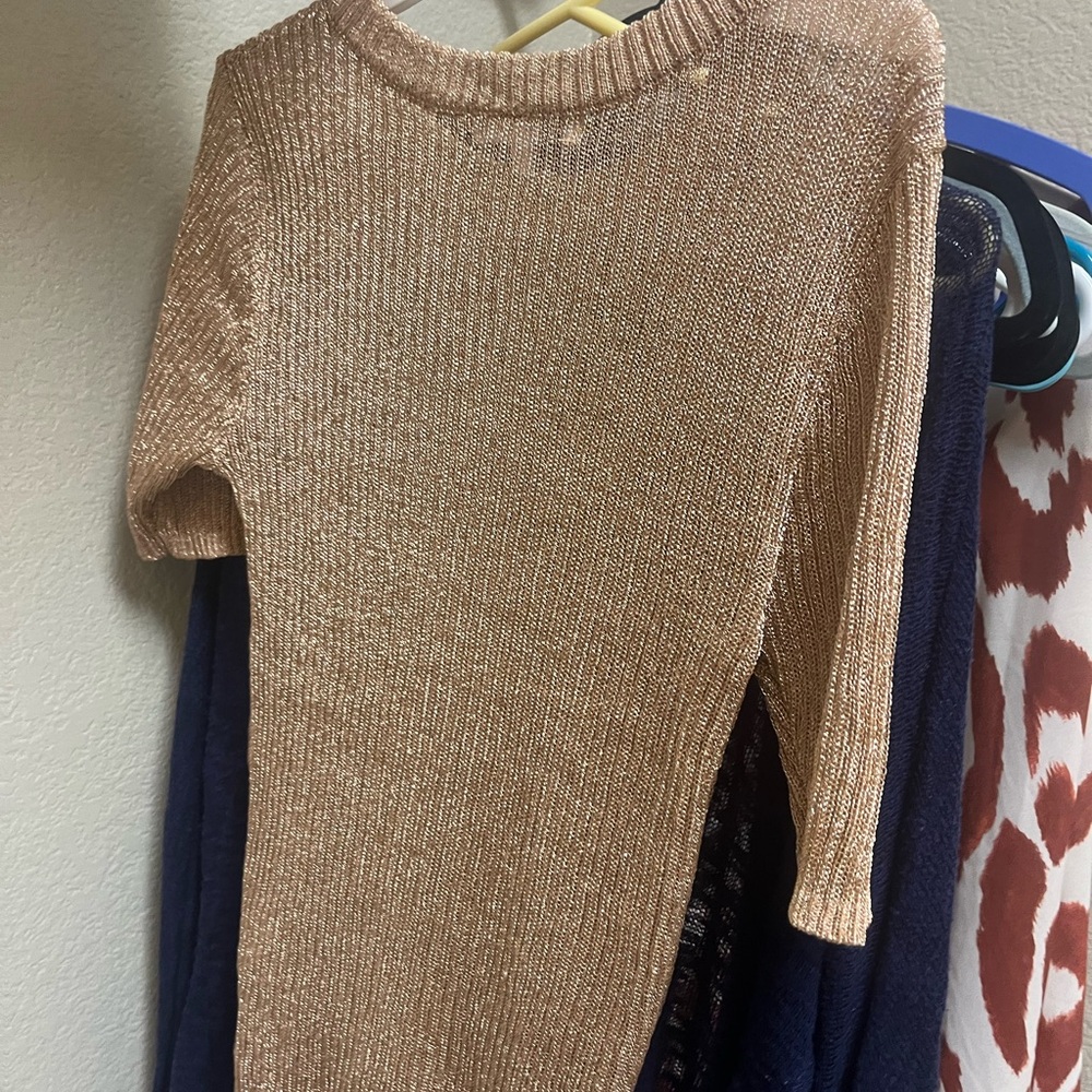 Chic Tan Women's Crew Neck Sweater